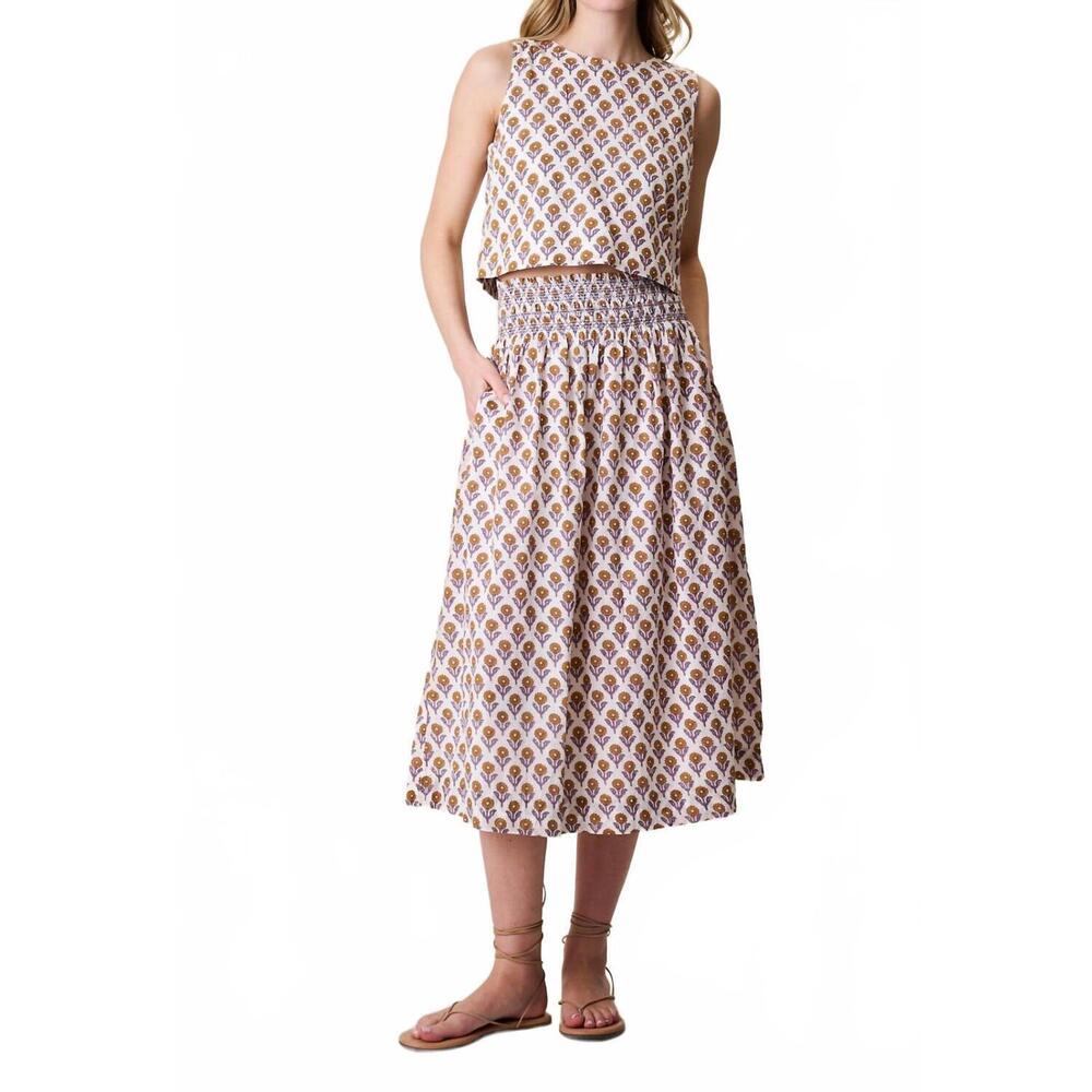 NEW MAREA sandra skirt in white